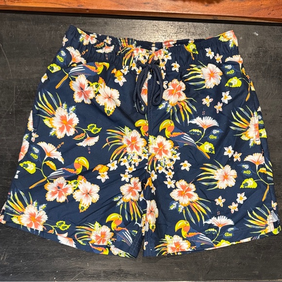 George Other - 4/$15 Men’s Tropical Swim Shorts- Men’s Small (28-30)